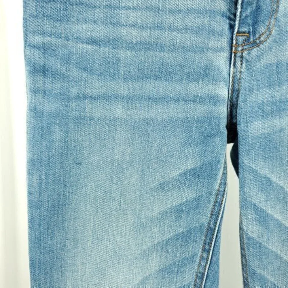 J. Crew Billie Demi Boot Crop Jeans 25 Redwood Wash (Light/Medium Blue)